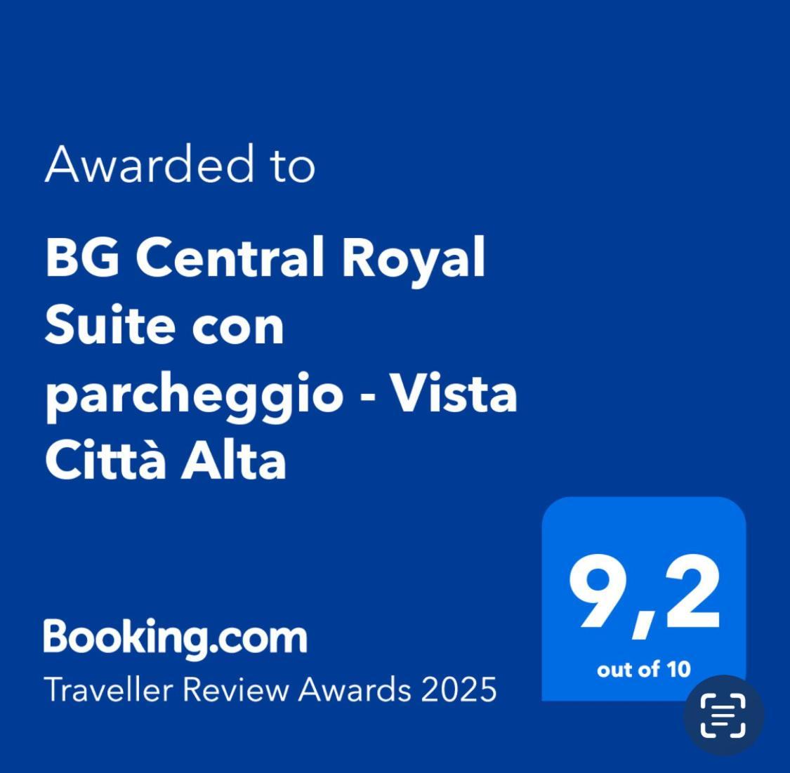 Bg Central Royal Suite Con Parcheggio - Vista Citta Alta Bergamo Luaran gambar
